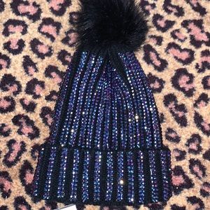 Rhinestone Beanie